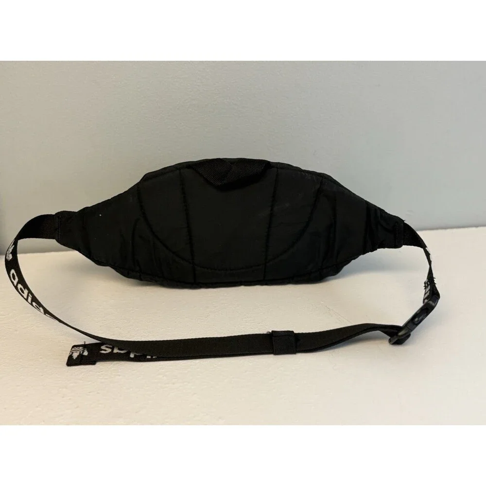 adidas Originals National Waist Pack Fanny Pack Bum Bag Black Trefoil Logo